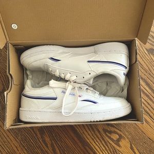 Reebok Classics Vegan Club C 85 sneakers white&purple